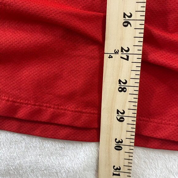 Nike Running Dri-Fit 1/4 Zip Long Sleeve Pullover Athletic Strech Red Mens XXL - Picture 9 of 9